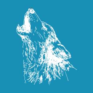Wolf Howl - Mesh Stencil