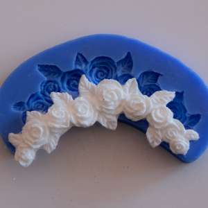 Rose Drape – Bas Relief Embellishment Mould