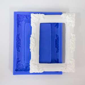 Vintage frame– Bas Relief Embellishment Mould