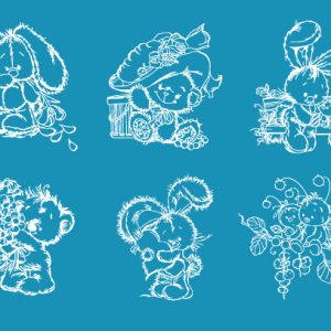 Teddy Collection – Mesh Stencil