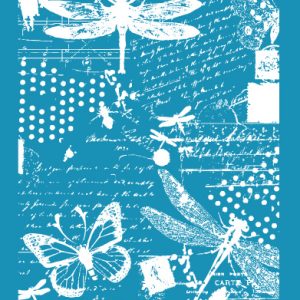 Vintage Dragonfly – Mesh Stencil