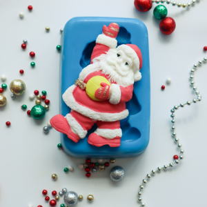 Waving Santa - Bas-Relief Mould