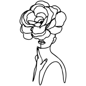 Enchantė - Line Art Silhouette