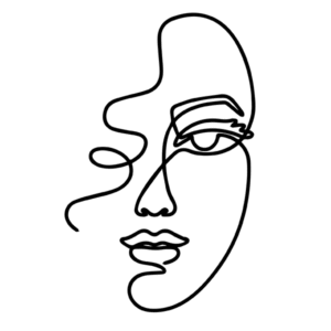 Mystique - Line Art Silhouette